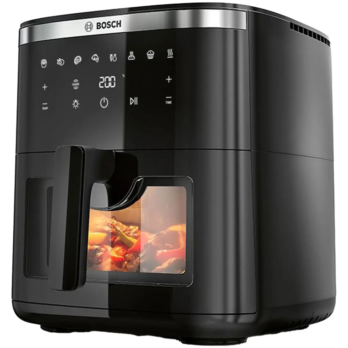 Serie 6 airfryer 7,2 liter, sort, Airfryers hos HomeNordic