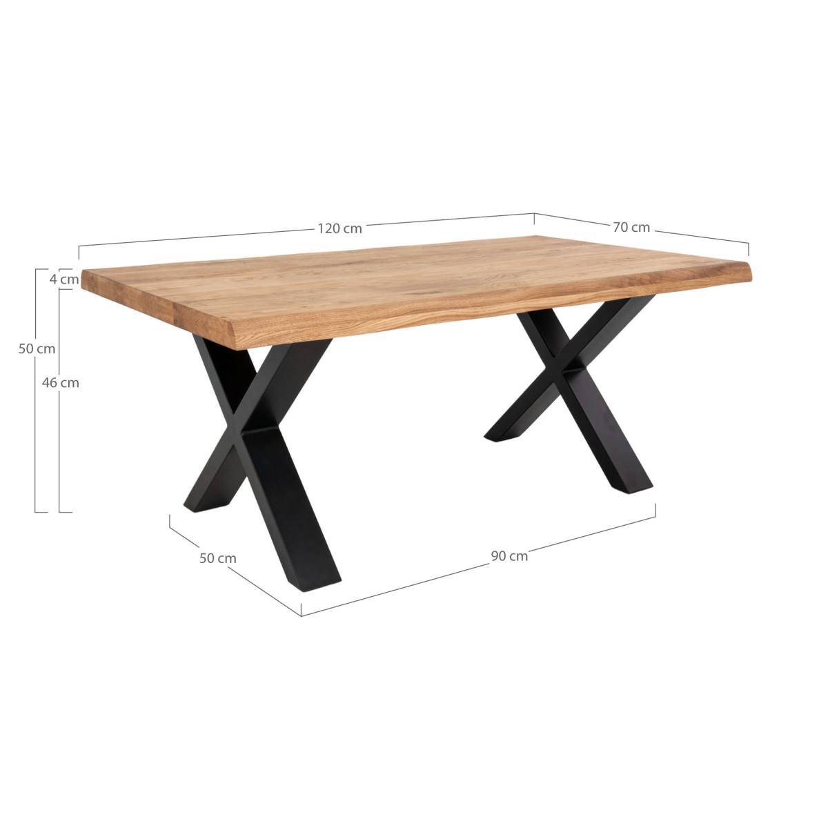 Juva - Sofabord i olieret eg og bølgekant, produktbillede 6 af 24, Moderne designs hos HomeNordic