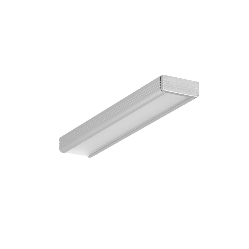 2m aluprofil SURFACE10 BC/UX, LED-profiler hos HomeNordic