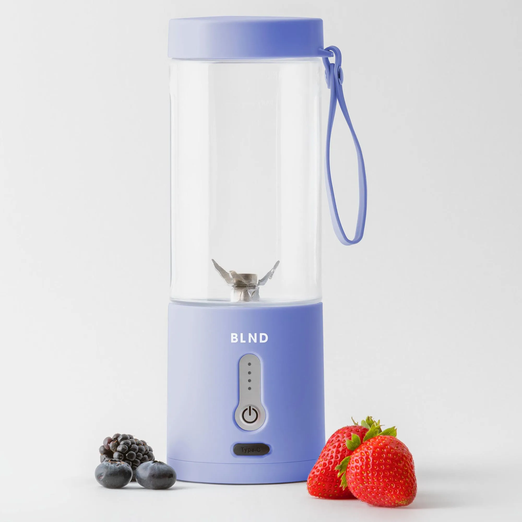 Portabel blender, blå, produktbillede 4 af 5, Blendere hos HomeNordic