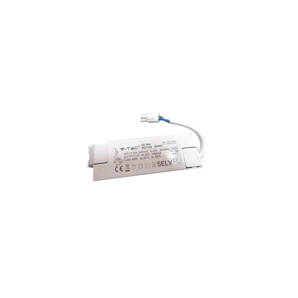 40W LED driver til 60x60 LED panel, LED-paneler hos HomeNordic
