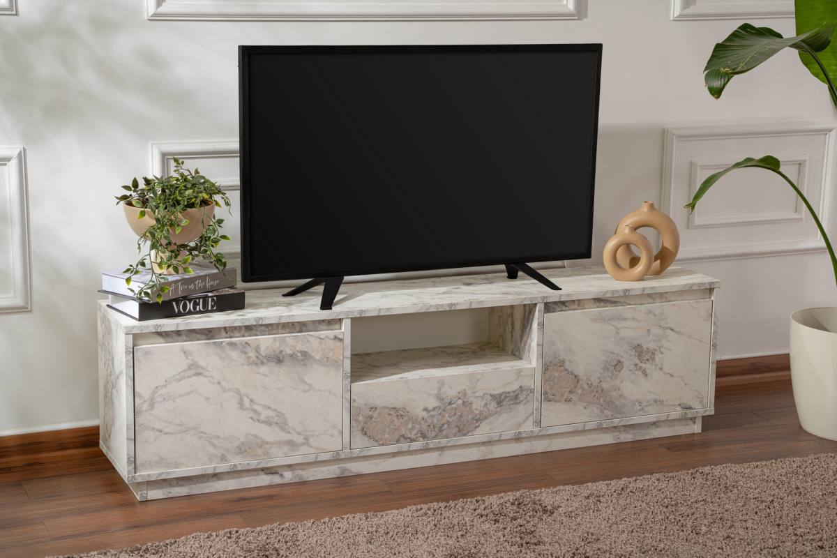 NORDVÄRK Vanguard TV-bord, m. 3 låger og 1 rum, produktbillede 2 af 11, TV-borde hos HomeNordic