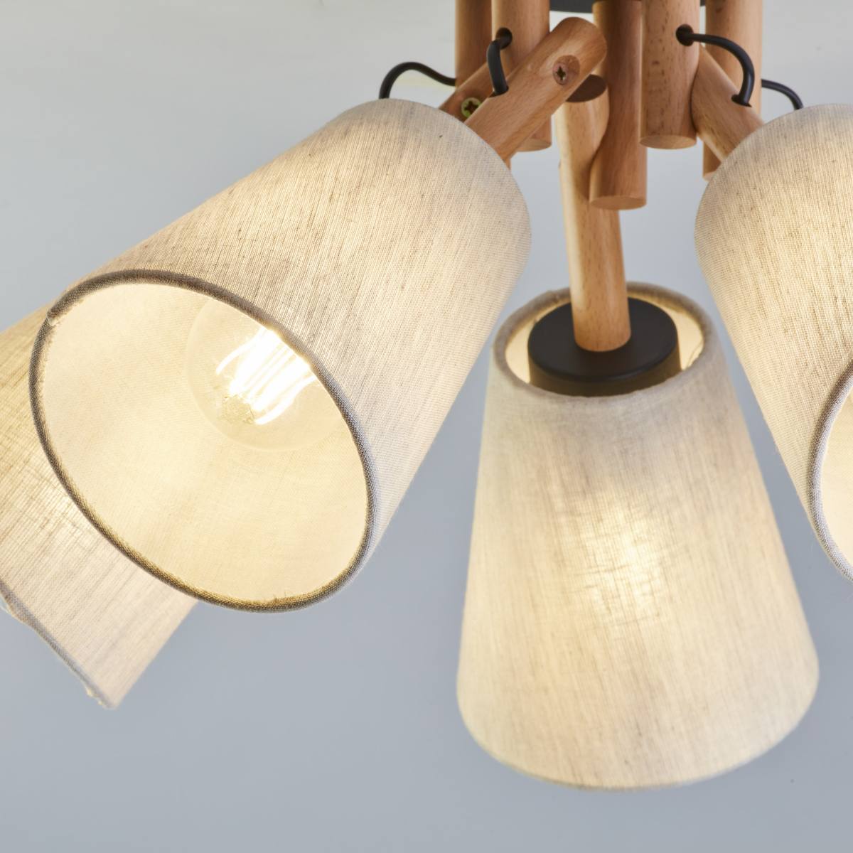 TK Vaio loftlampe, m. 5 skærme, produktbillede 5 af 6, Loftlamper hos HomeNordic
