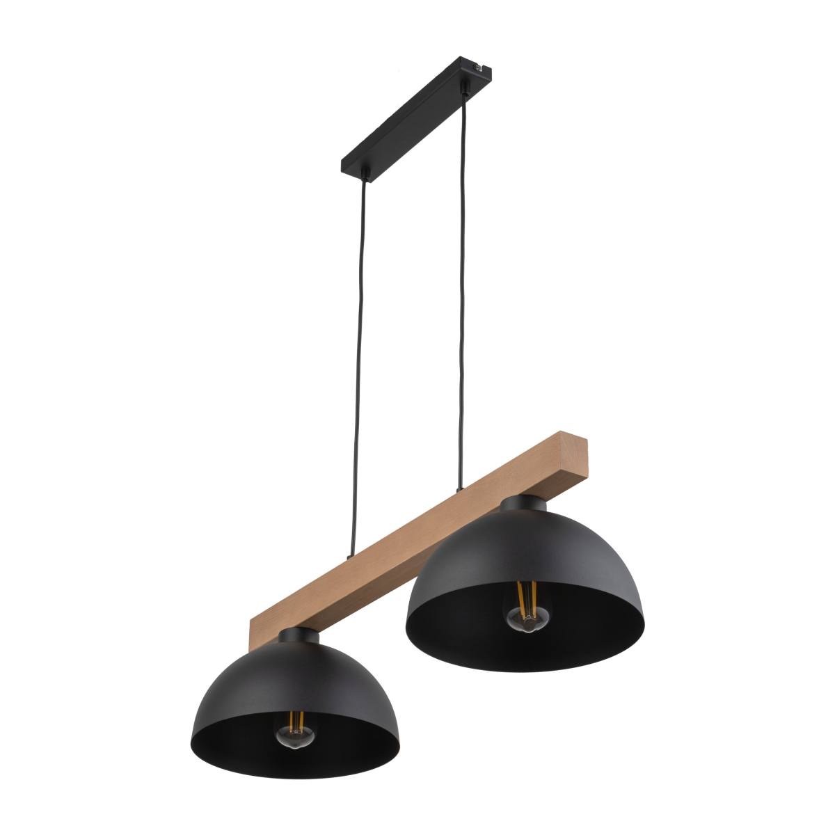 TK Oslo loftlampe, m. 2 skærme, produktbillede 4 af 10, Loftlamper hos HomeNordic