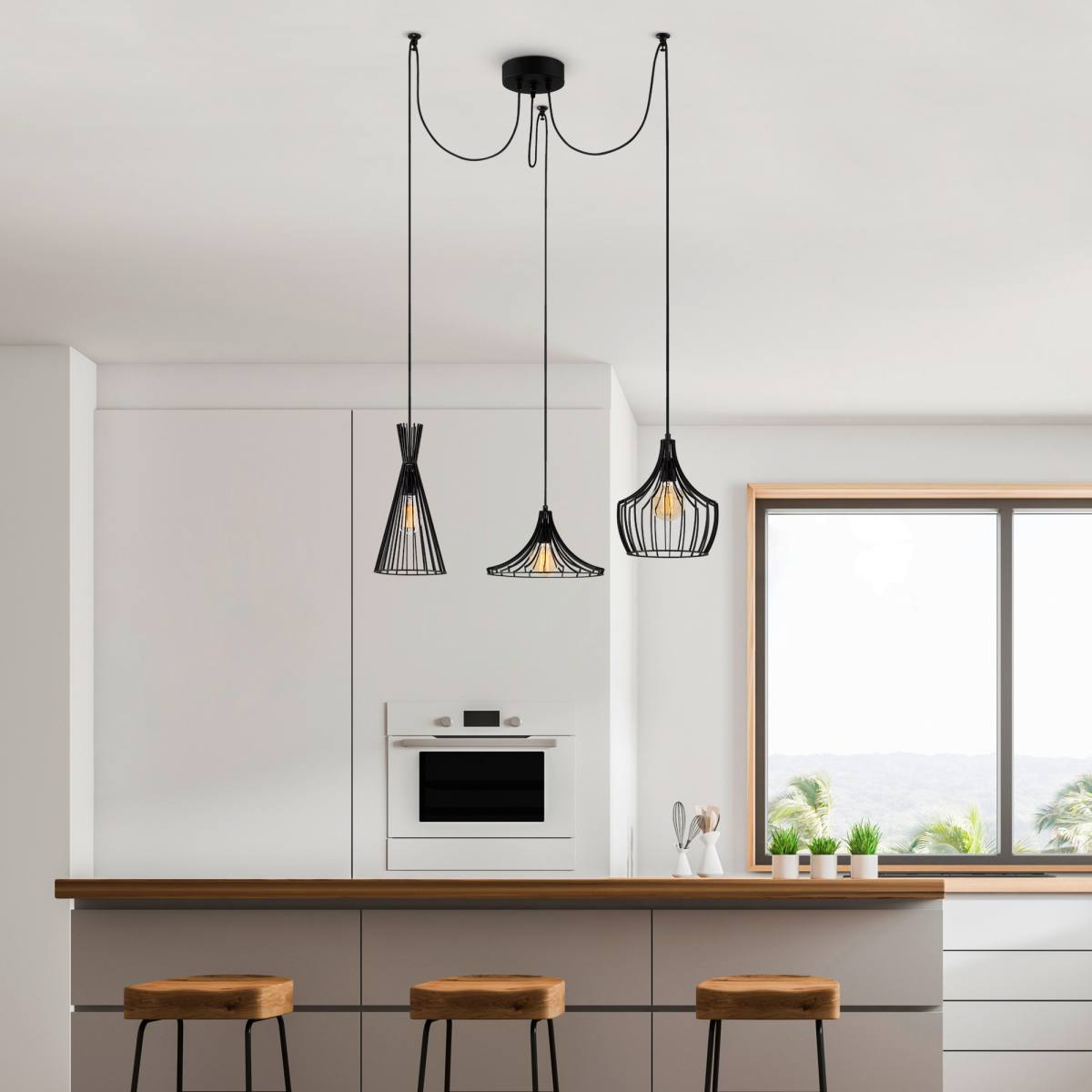 LUMI Bergerac loftlampe, produktbillede 7 af 7, Loftlamper hos HomeNordic