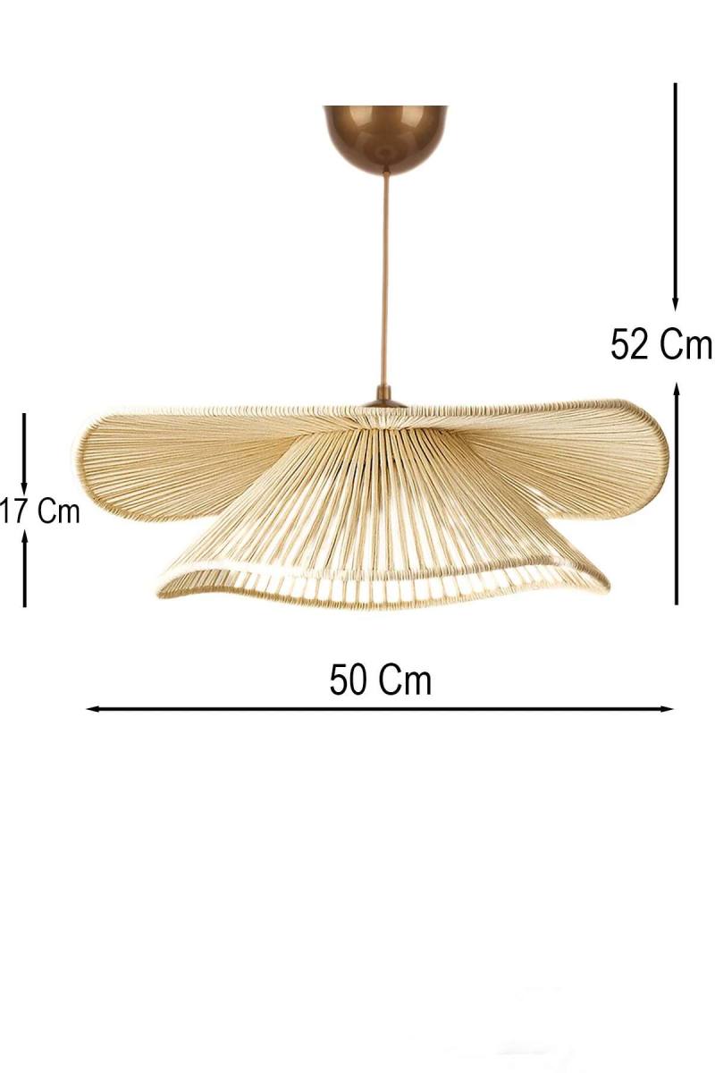 LUMI Duvela loftlampe, justerbar højde, produktbillede 2 af 3, Loftlamper hos HomeNordic