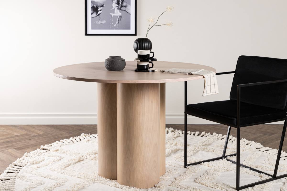 VENTURE DESIGN Olivia spisebord, rund, produktbillede 7 af 7, Spiseborde hos HomeNordic