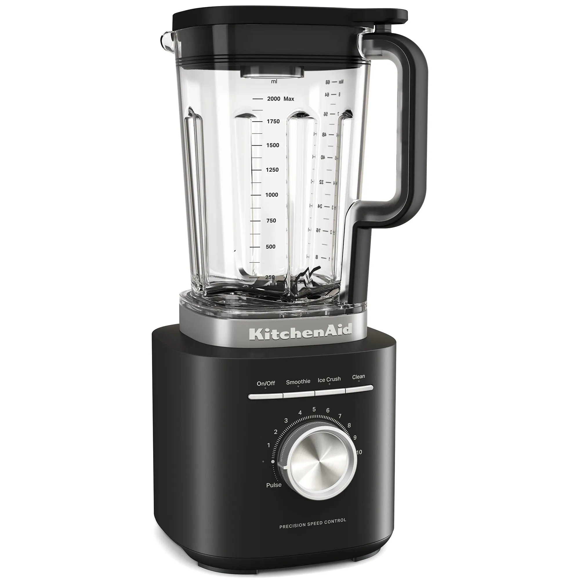 Kitchenaid Pure Power Blender 2,1liter, matte black, Blendere hos HomeNordic
