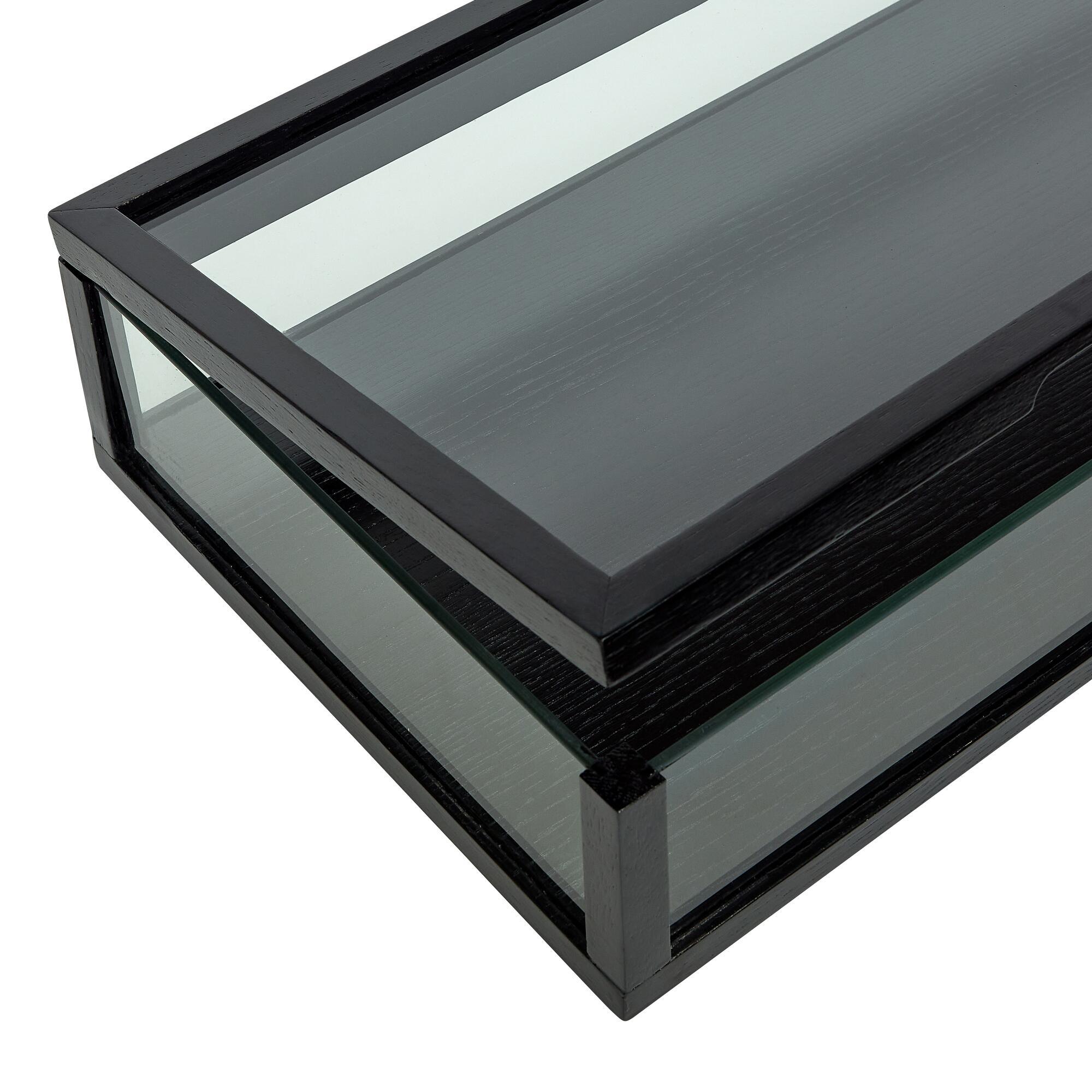 View Display Kasse Small Sort, produktbillede 2 af 2, Glas hos HomeNordic