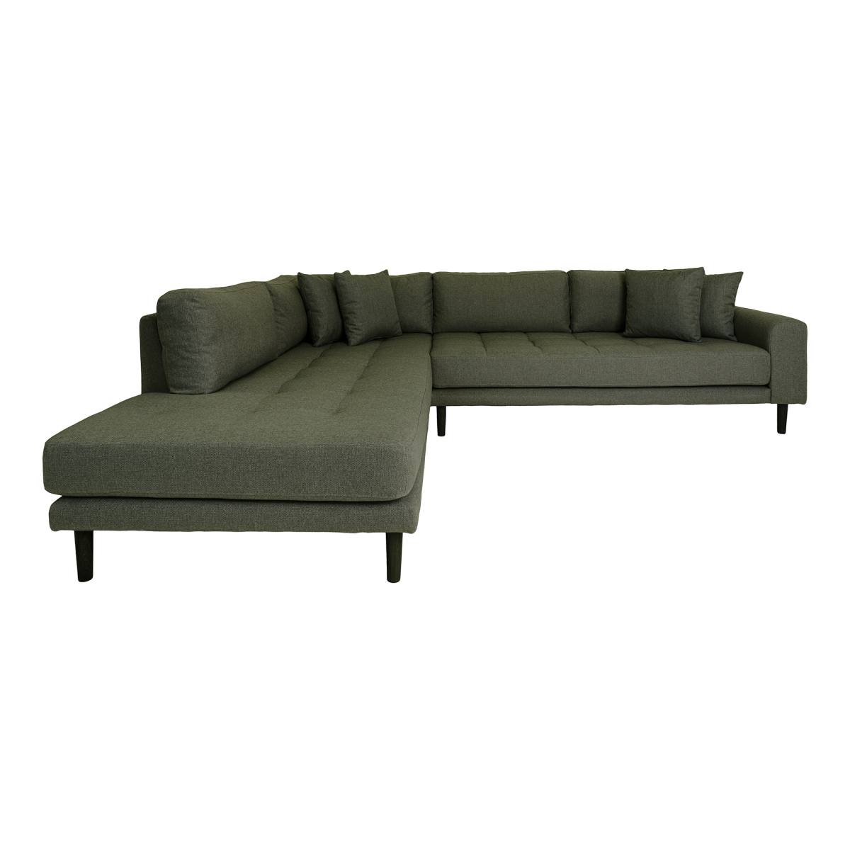 HOUSE NORDIC Lido hjørnesofa, venstrevendt, m. 4 puder, Sofaer hos HomeNordic