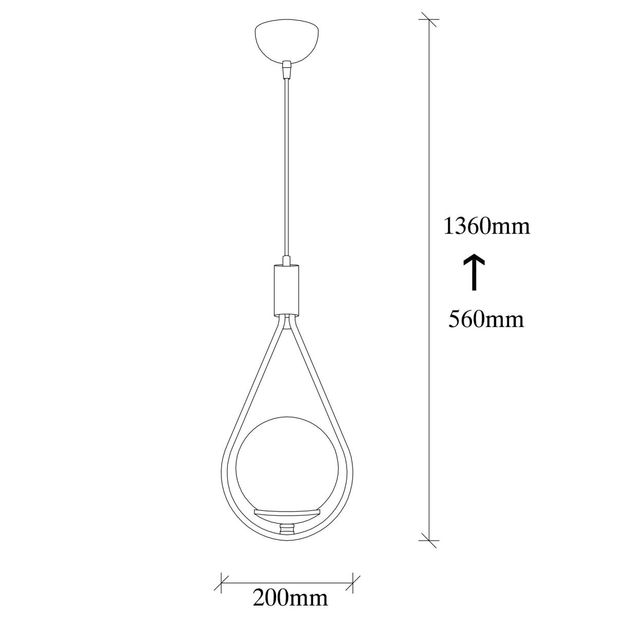 LUMI loftlampe, produktbillede 2 af 5, Loftlamper hos HomeNordic