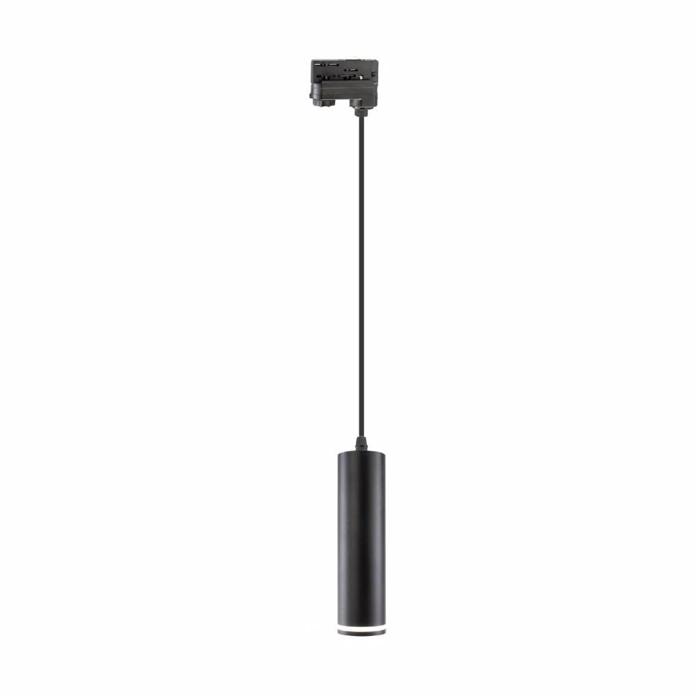 MADARA MINI RING GU10 SUSPENDED FOR TRACK 3F 230V IP25 FI55*200MM BLACK, Spectrum LED hos HomeNordic