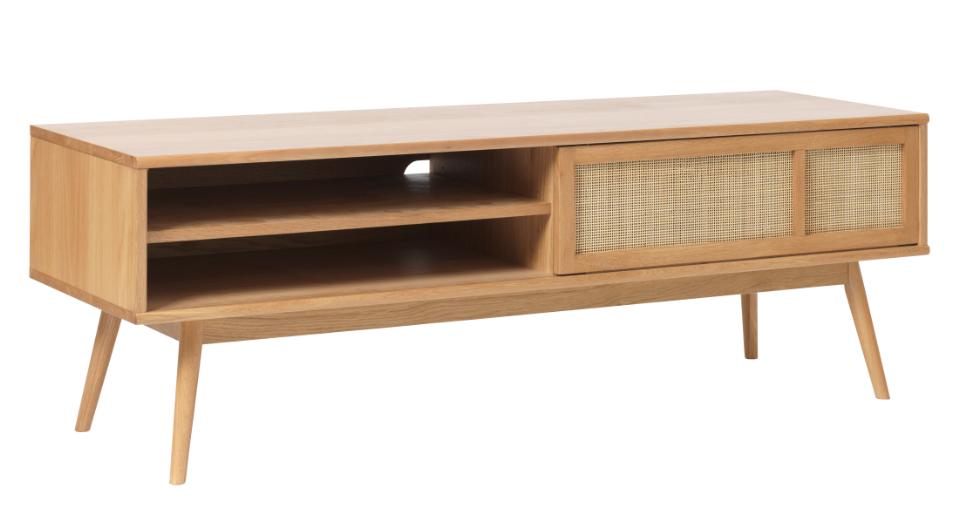 Barrali TV-bord, m. 1 skydelåge og 1 hylde, produktbillede 2 af 6, TV-borde hos HomeNordic