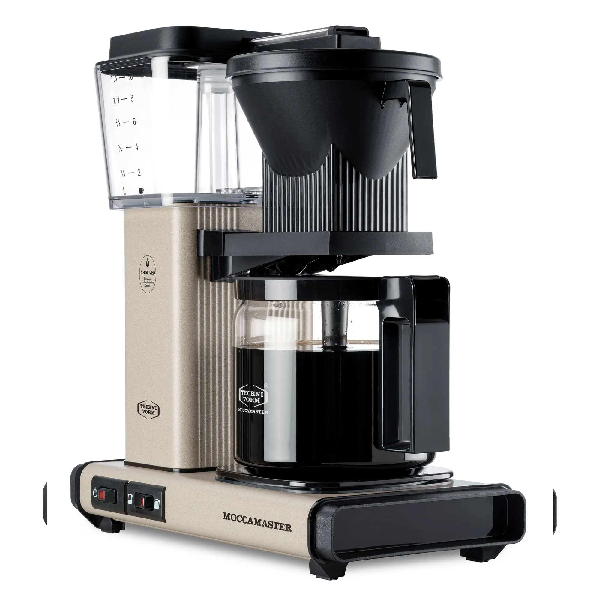 Moccamaster Optio Kaffebrygger Sand Stone, produktbillede 3 af 4, Kaffemaskiner hos HomeNordic