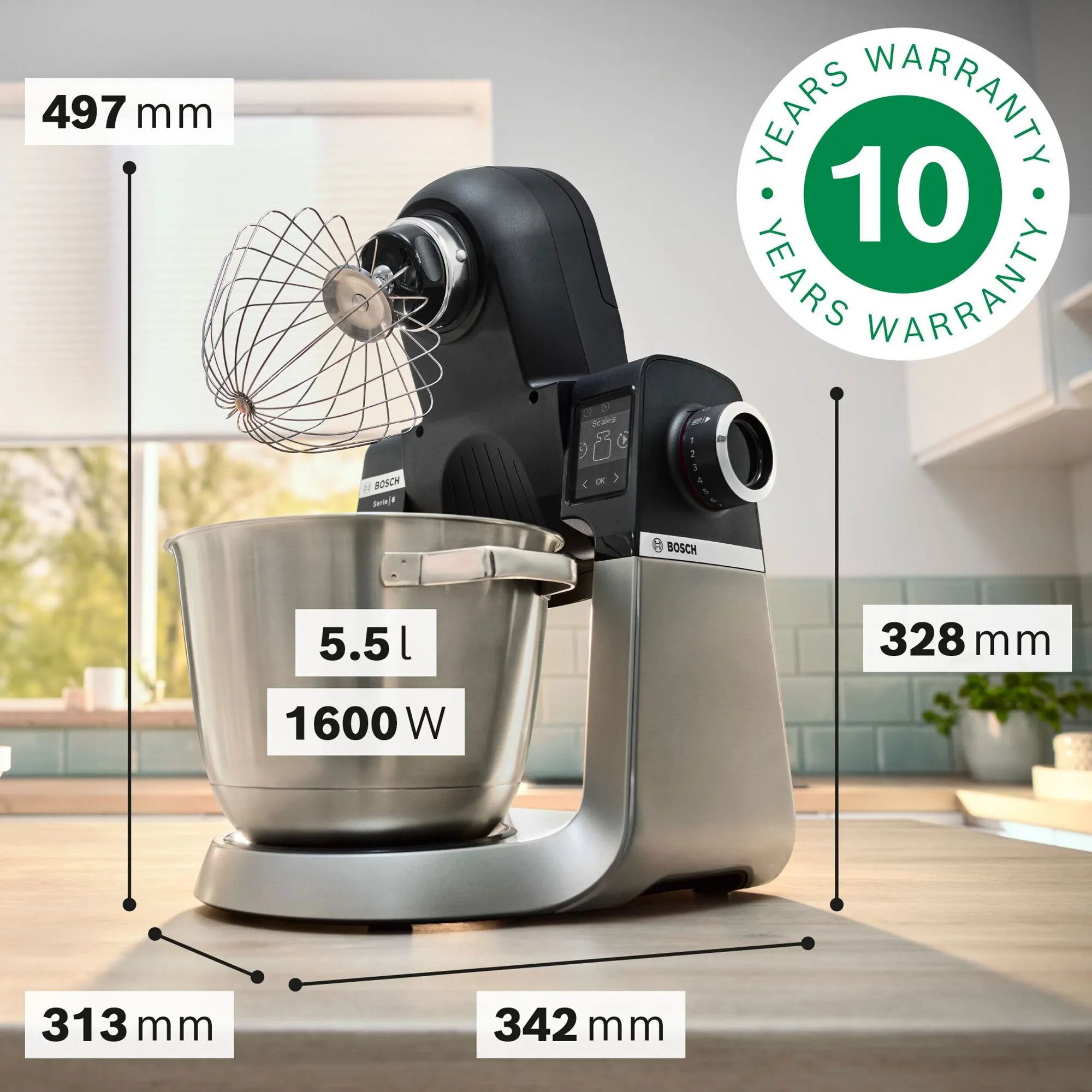 Bosch MUMS6ZS34 Køkkenmaskine serie 6, produktbillede 13 af 14, Røremaskiner hos HomeNordic