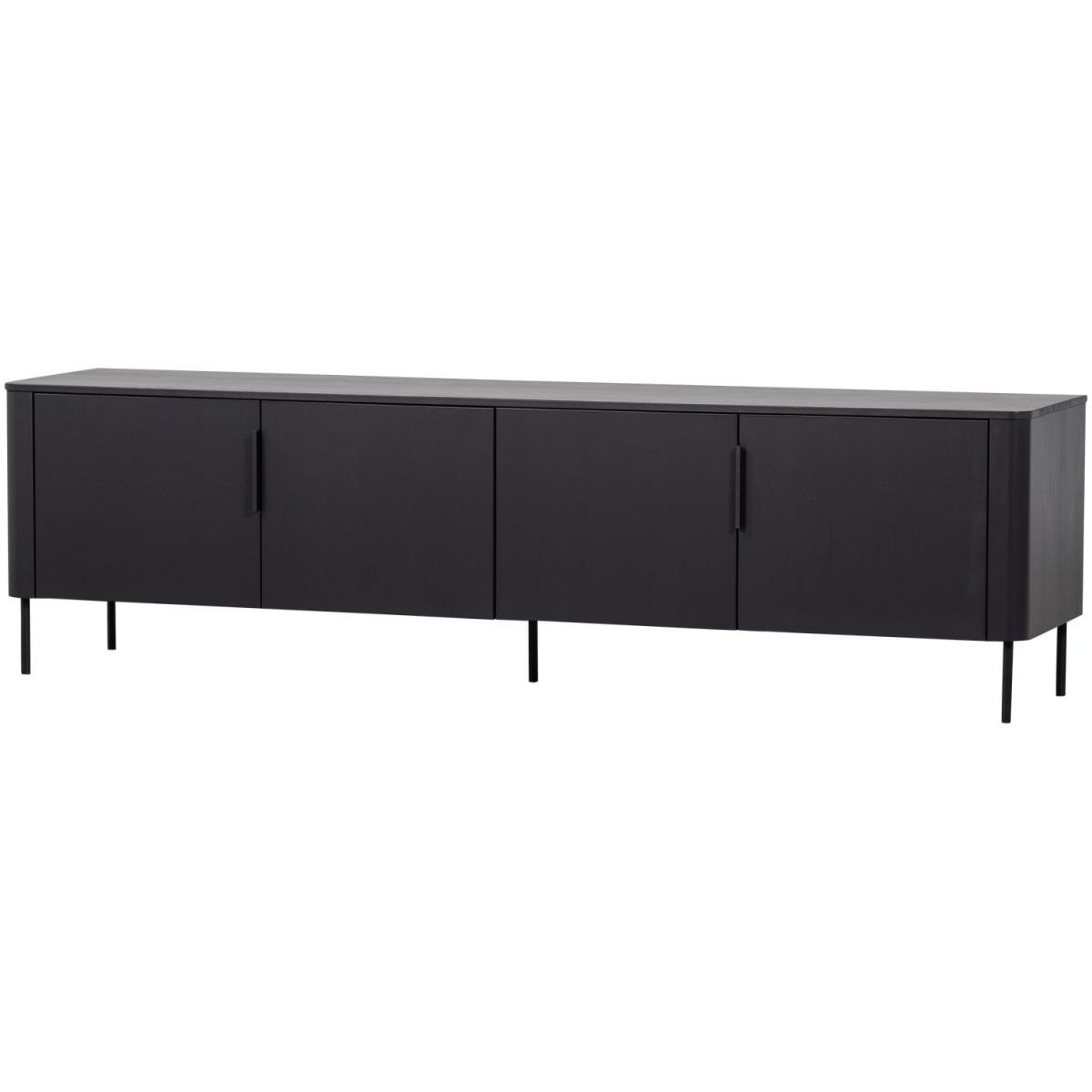 WOOOD Gunnar TV-bord, m. 4 låger og 2 hylder, TV-borde hos HomeNordic