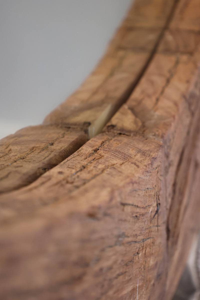 CHIC ANTIQUE GRIMAUD SPEJL M/TRÆRAMME NATUR, produktbillede 8 af 8, Spejle hos HomeNordic
