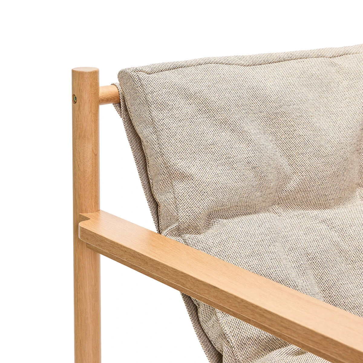 Heritage Lænestol/Fodskammel Natur/beige, produktbillede 5 af 6, Lænestole hos HomeNordic