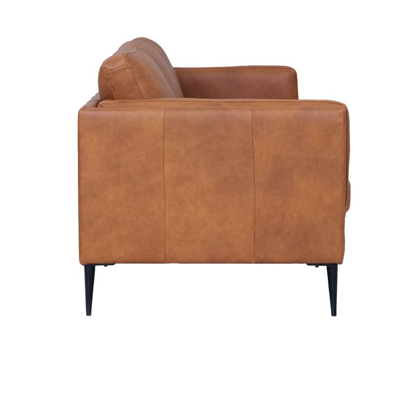 Madrid sofa i brun okselæder, produktbillede 4 af 9, Sofaer hos HomeNordic