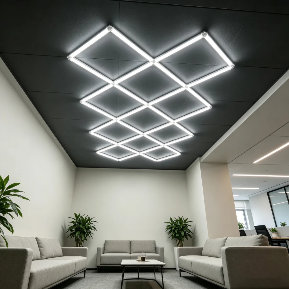 320W RA92 Hexagon LED 14 felter komplet sæt, Andre varer hos HomeNordic