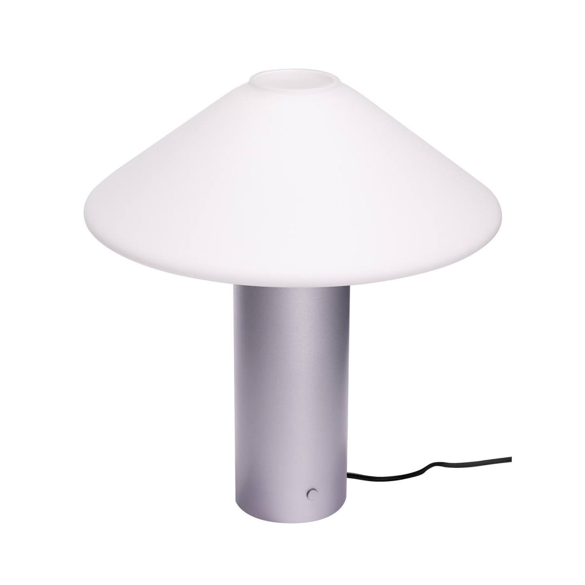 Orbit Bordlampe Metallic silver, produktbillede 2 af 2, Bordlamper hos HomeNordic
