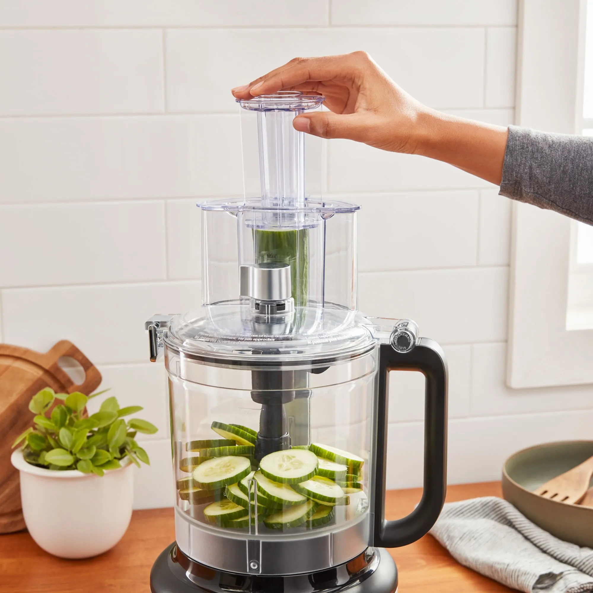 5KFP1319 Foodprocessor 3,1 liter, creme, produktbillede 6 af 7, Foodprocessorer hos HomeNordic
