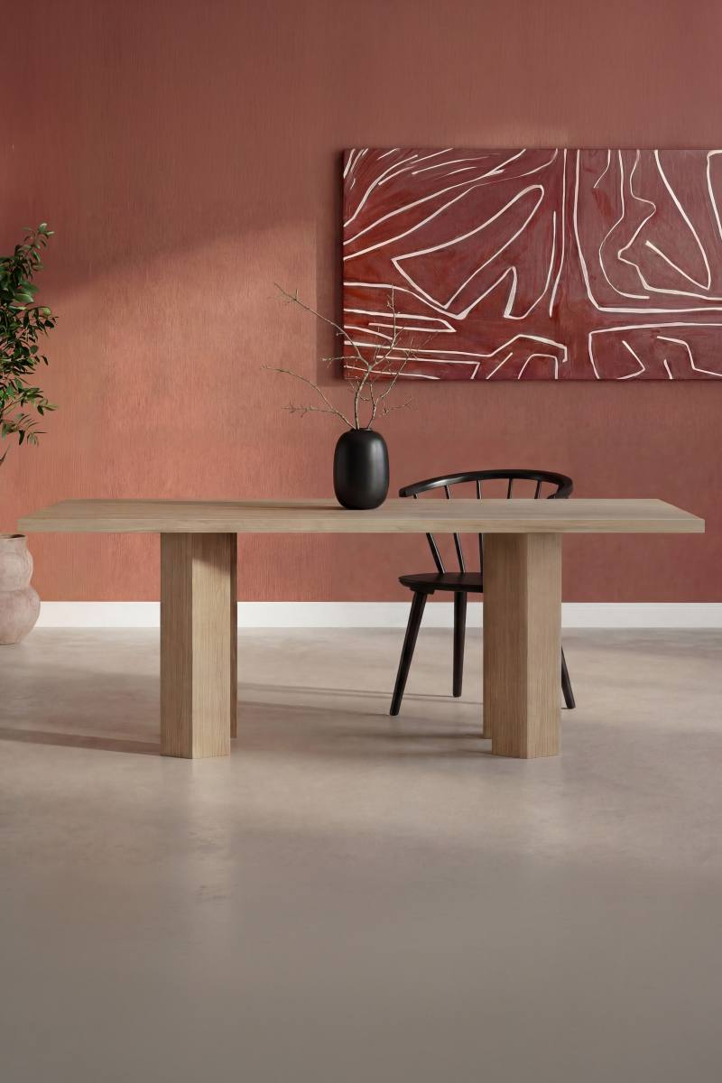 VENTURE HOME Lillehammer spisebord, rektangulær, produktbillede 4 af 7, Spiseborde hos HomeNordic