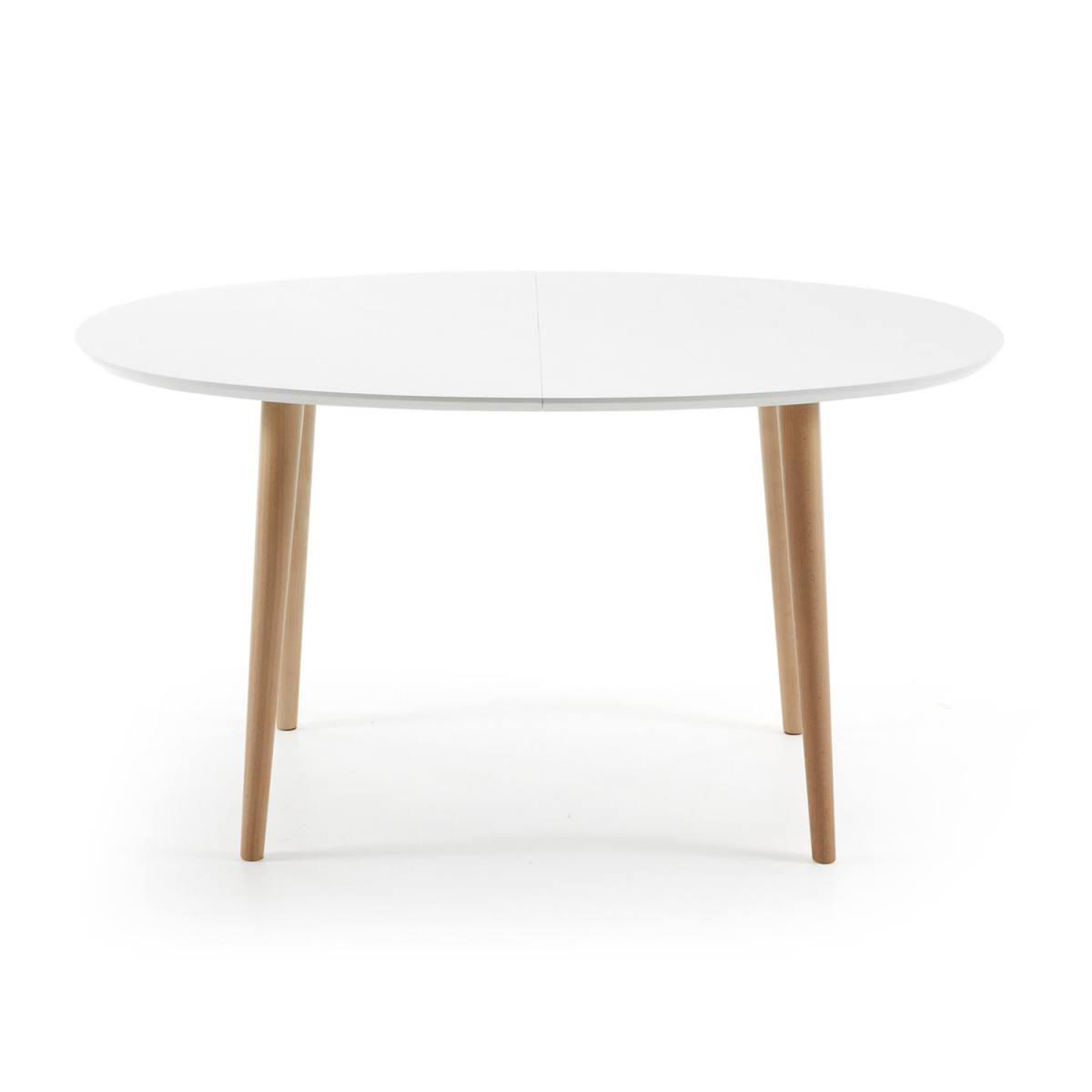 KAVE HOME oval Oakland spisebord, m. udtræk, produktbillede 3 af 9, Spiseborde hos HomeNordic