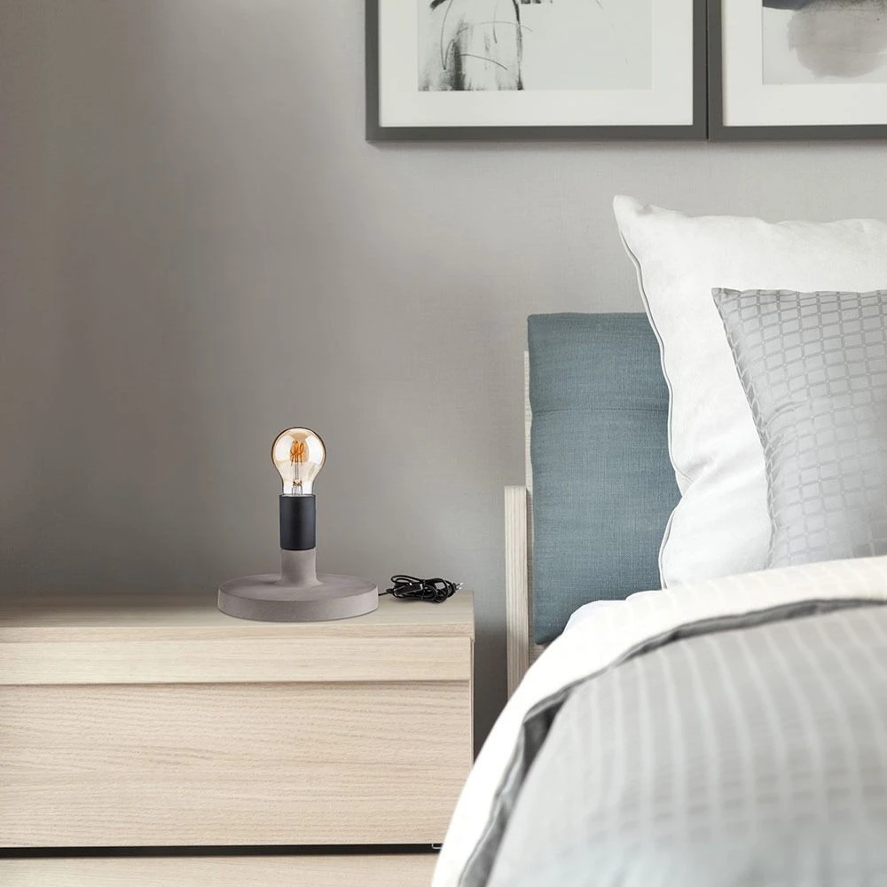 V-Tac Beton bordlampe, Bordlamper hos HomeNordic