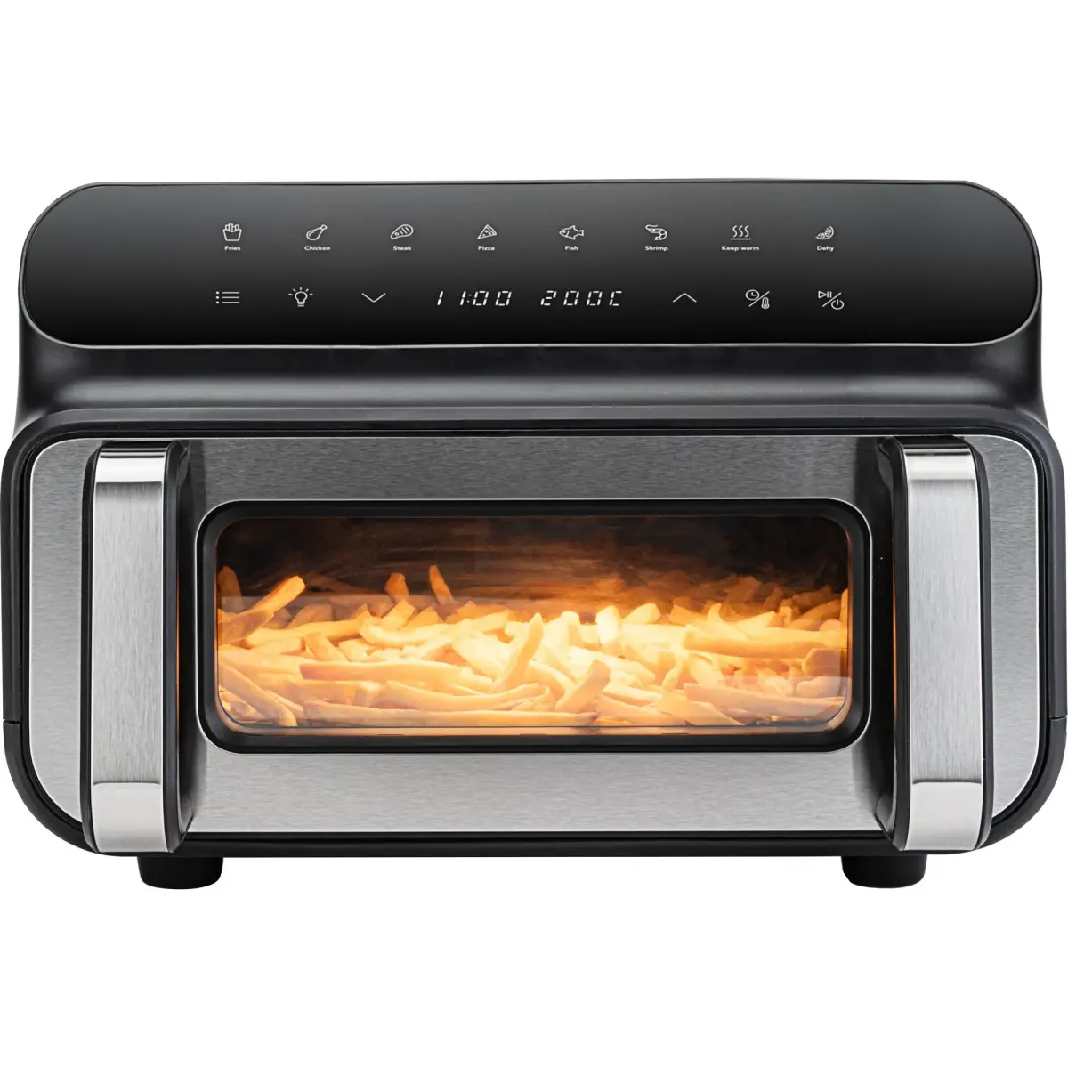 AFG-10 Dualfry Grill airfryer 10 liter, Airfryers hos HomeNordic