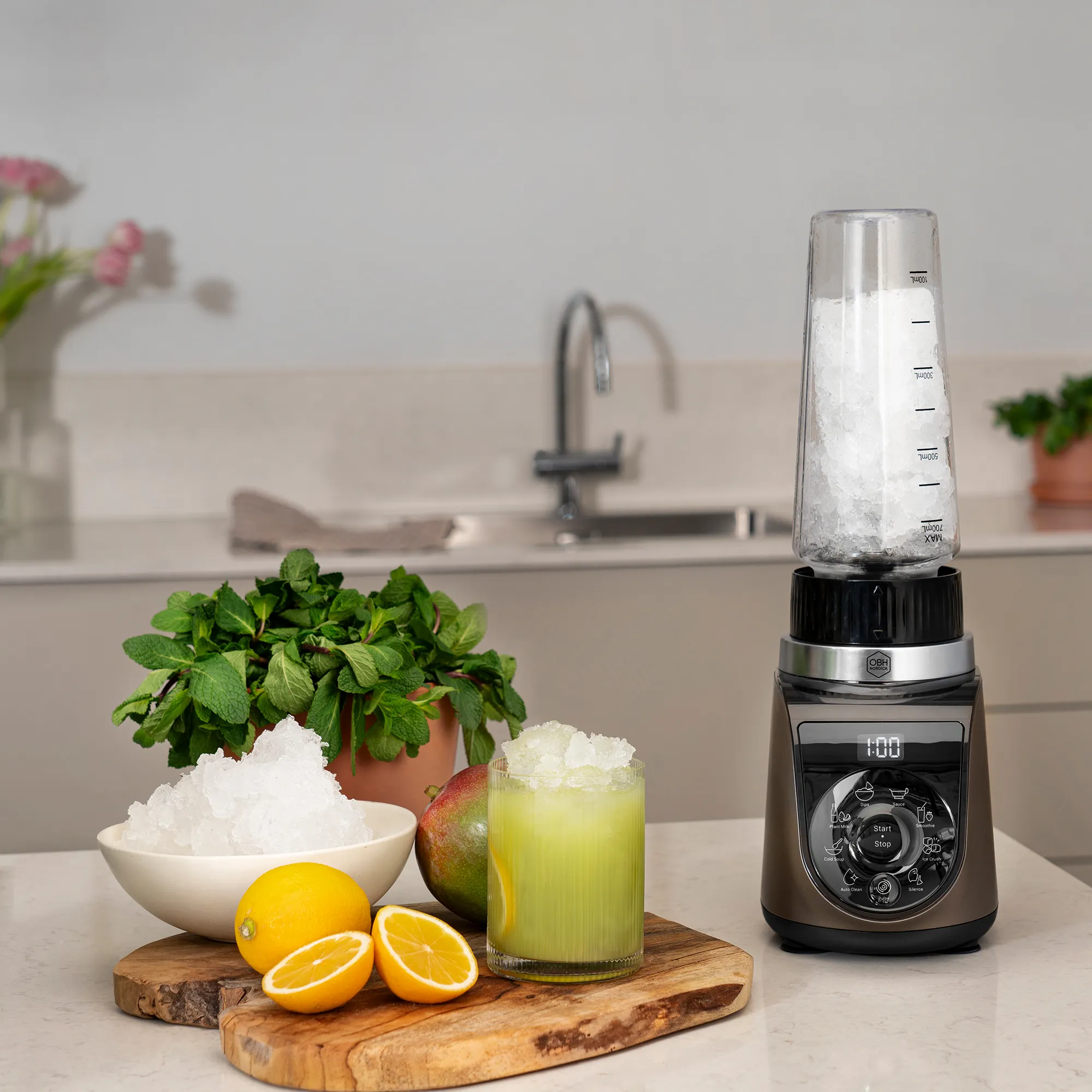 OBH Nordica Blend Up blender 700 ml, grå, produktbillede 5 af 6, Blendere hos HomeNordic