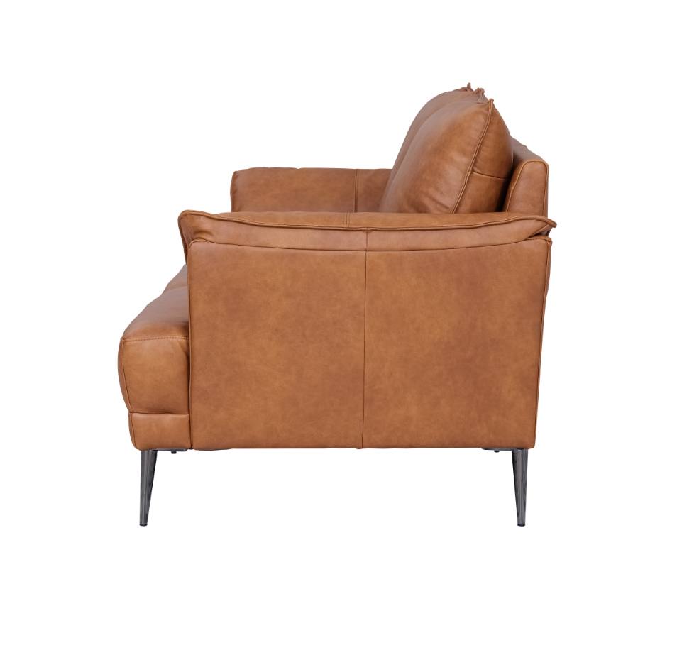 Jazz sofa i brun okselæder, produktbillede 5 af 9, Sofaer hos HomeNordic
