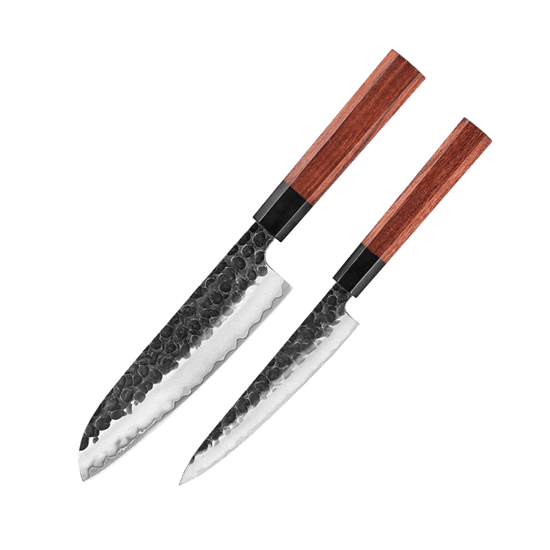 Japansk knivsæt | Santoku Petty | Tanuki hos HomeNordic