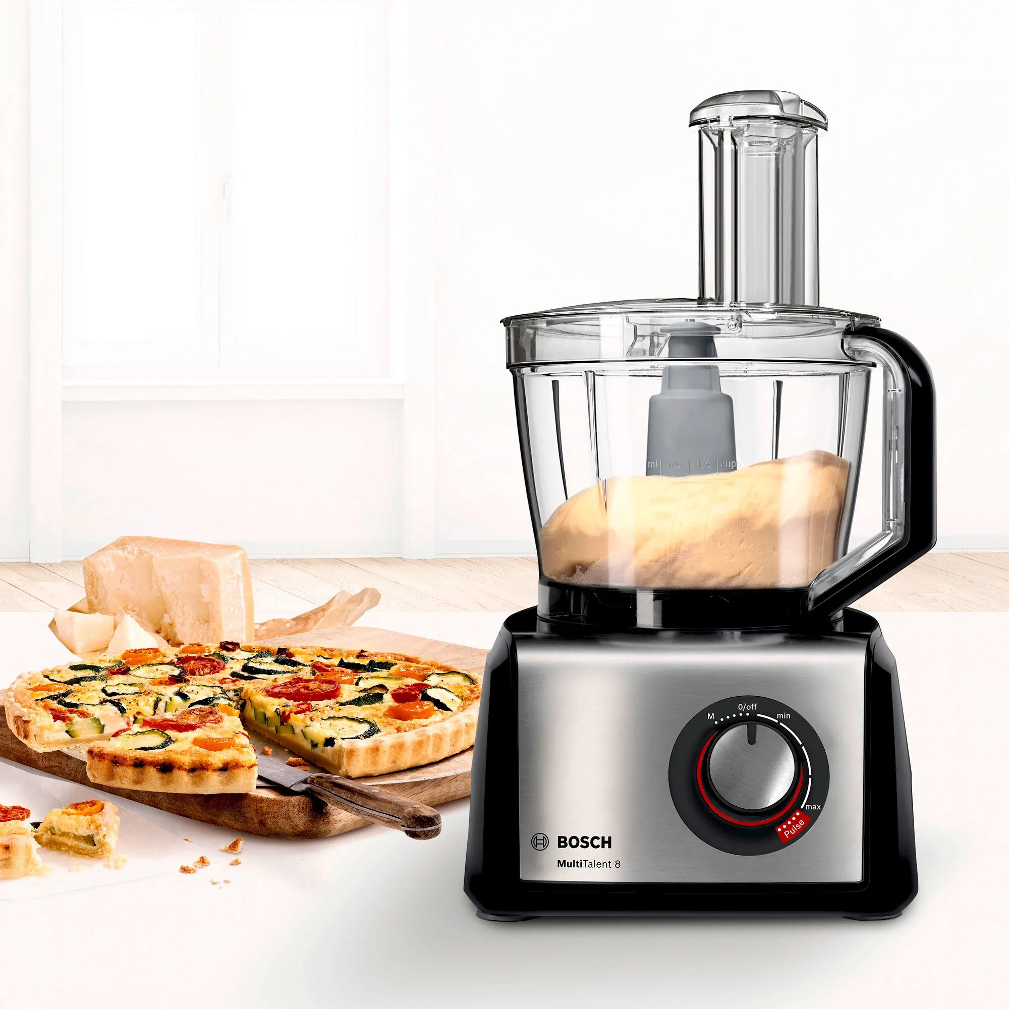MultiTalent 8 Køkkenmaskine, 1250 W, grå, produktbillede 4 af 5, Foodprocessorer hos HomeNordic