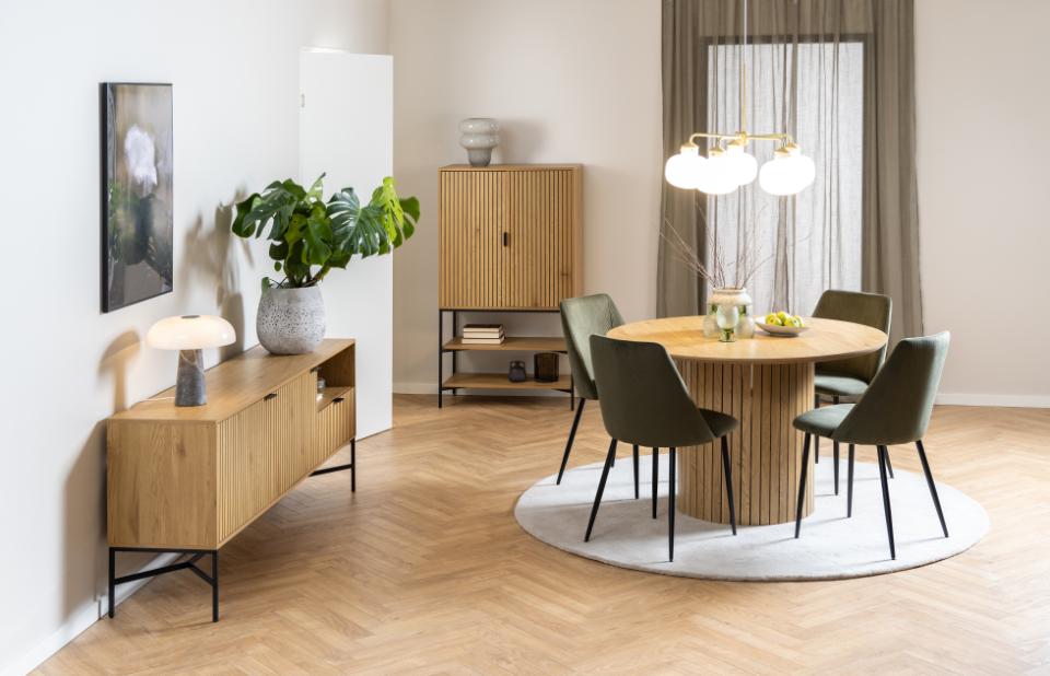 ACT NORDIC Yale spisebord, rund, produktbillede 6 af 9, Spiseborde hos HomeNordic