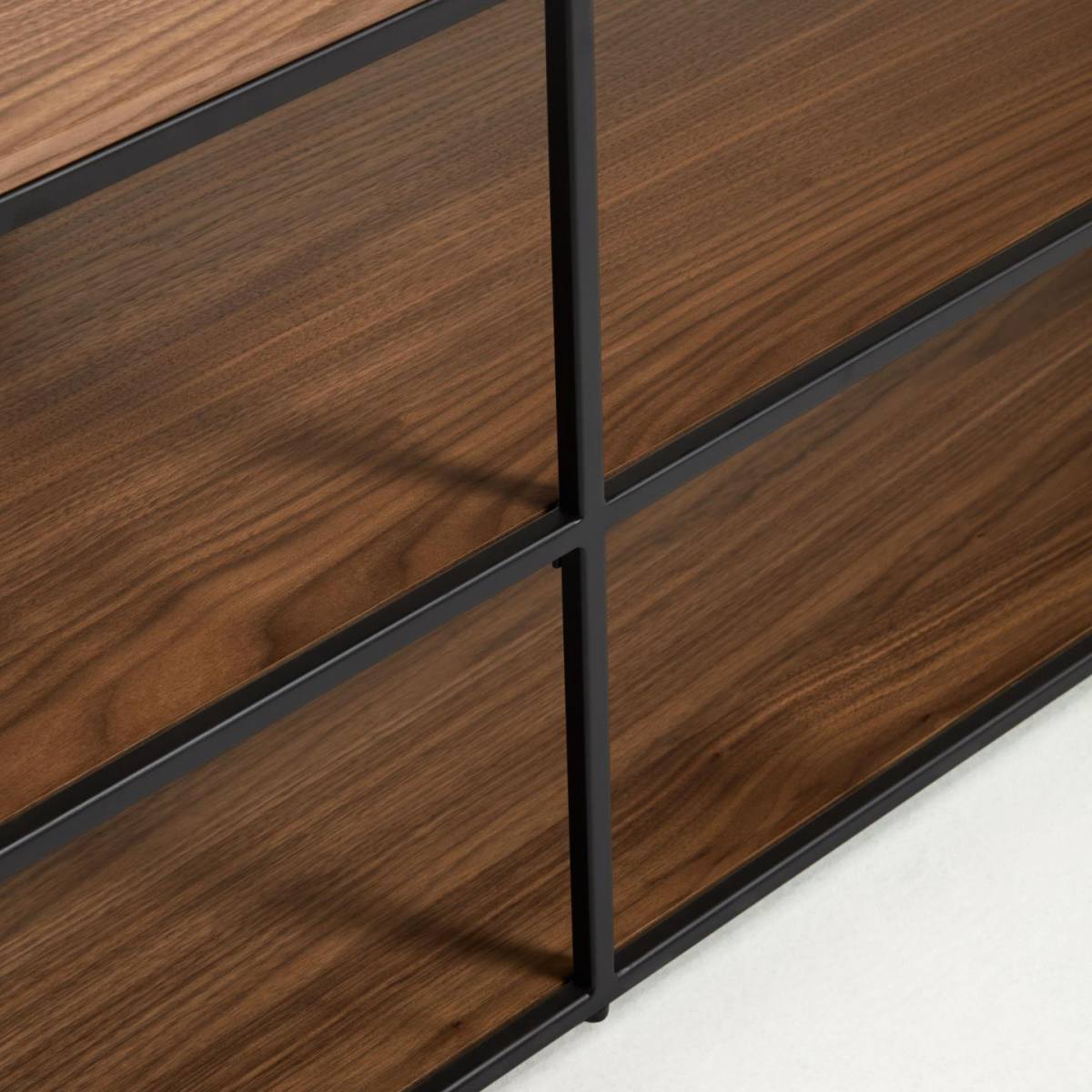 KAVE HOME Yoana TV-bord, m. 2 hylder, produktbillede 4 af 6, TV-borde hos HomeNordic