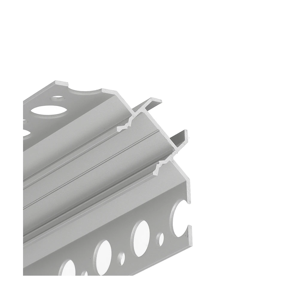 1m aluprofil UNI-TILE12 90DEG C PLUS, LED-profiler hos HomeNordic