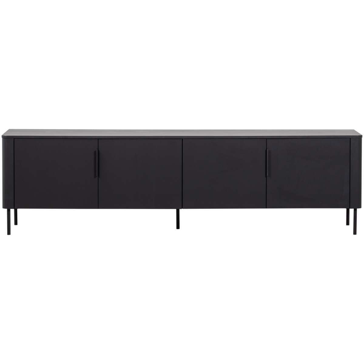 WOOOD Gunnar TV-bord, m. 4 låger og 2 hylder, produktbillede 3 af 9, TV-borde hos HomeNordic