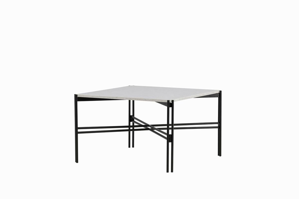Rizoli - Sofabord i sort metal og top i terrazzo, produktbillede 2 af 8, Moderne designs hos HomeNordic
