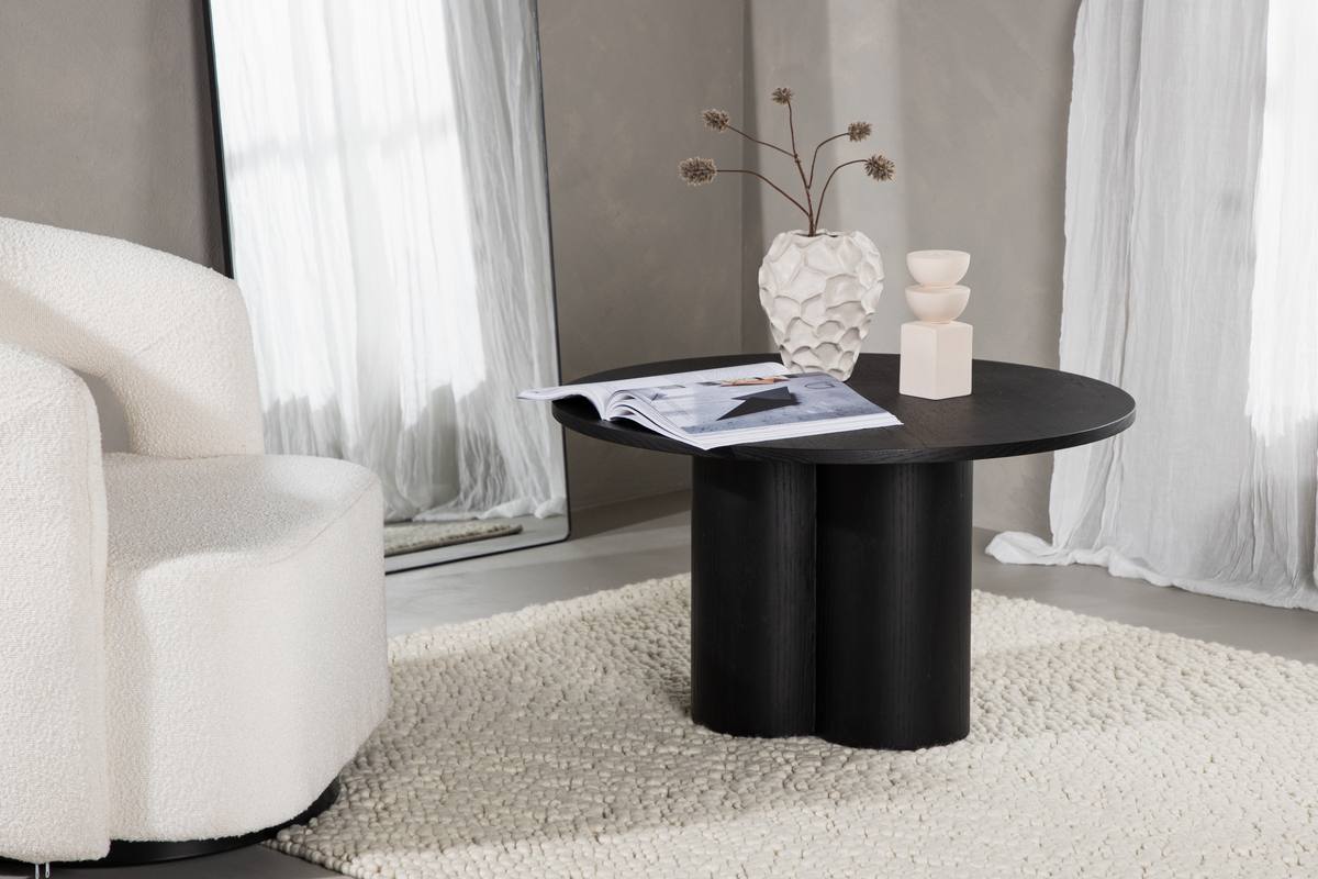 Just- Sofabord i sort farvet finer, produktbillede 3 af 6, Moderne designs hos HomeNordic