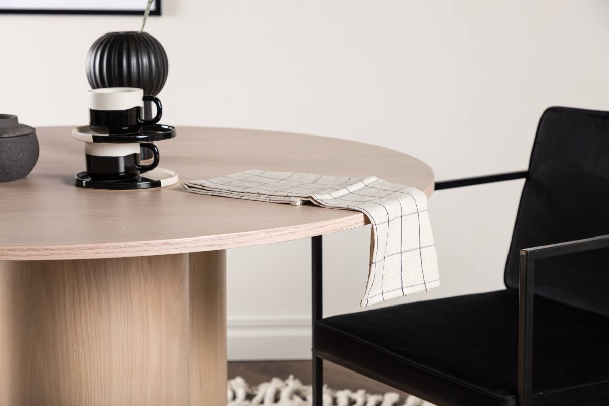 VENTURE DESIGN Olivia spisebord, rund, produktbillede 6 af 7, Spiseborde hos HomeNordic