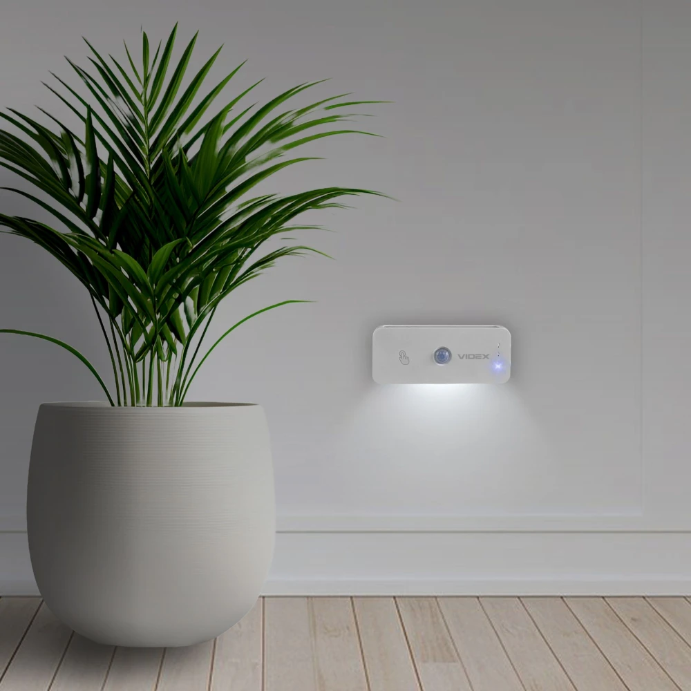 0,8W genopladelig LED natlampe med sensor, Sensorer hos HomeNordic