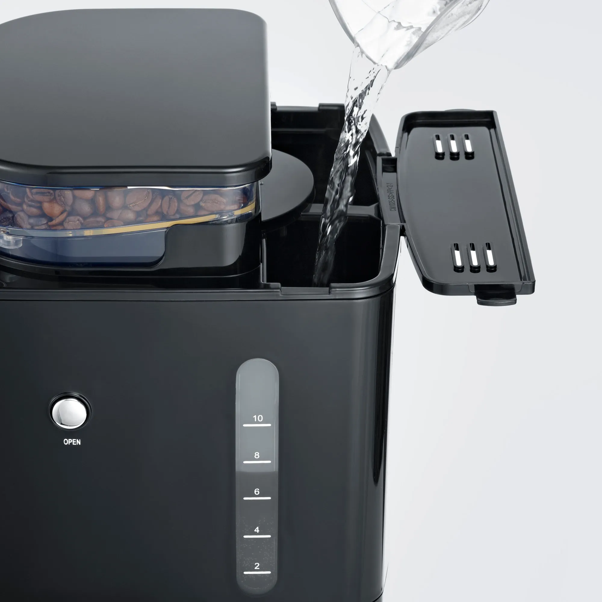 KA4813 kaffemaskine med indbygget kværn, touch display, produktbillede 2 af 3, Kaffemaskiner hos HomeNordic