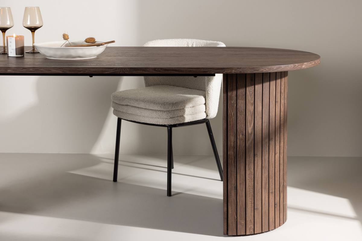 VENTURE DESIGN Härön spisebord, oval, produktbillede 15 af 16, Spiseborde hos HomeNordic