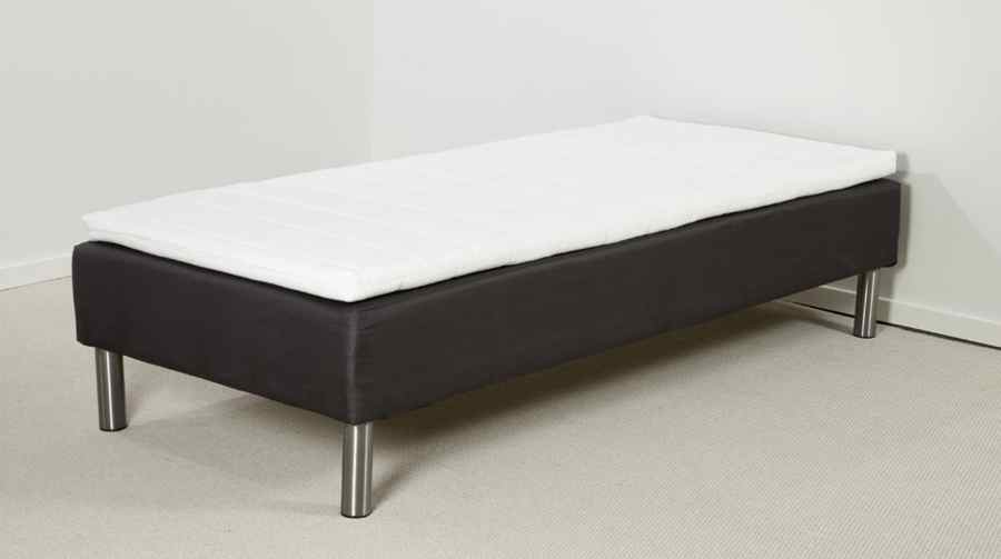 Lea Gold boksmadras 90 x 220 med topmadras og ben 5 cm viskoskum, produktbillede 2 af 2, Madrasser hos HomeNordic