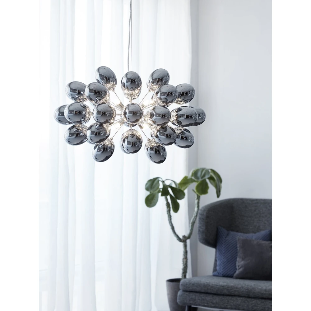 Astralis Loftlampe G9 i Sølv Look, Loftlamper hos HomeNordic