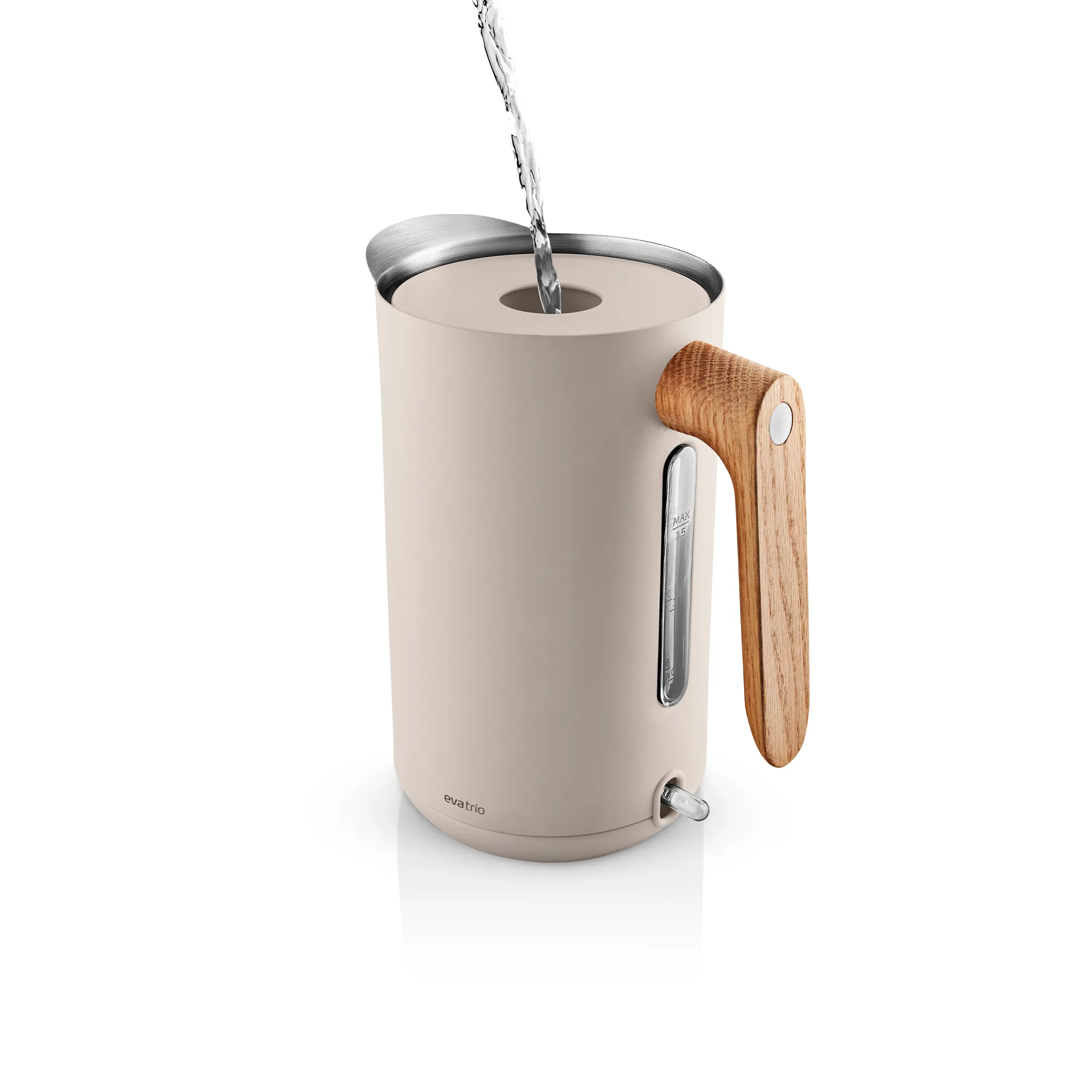 Nordic Kitchen elkedel 1,5 liter, sand, produktbillede 2 af 5, Elkedler hos HomeNordic