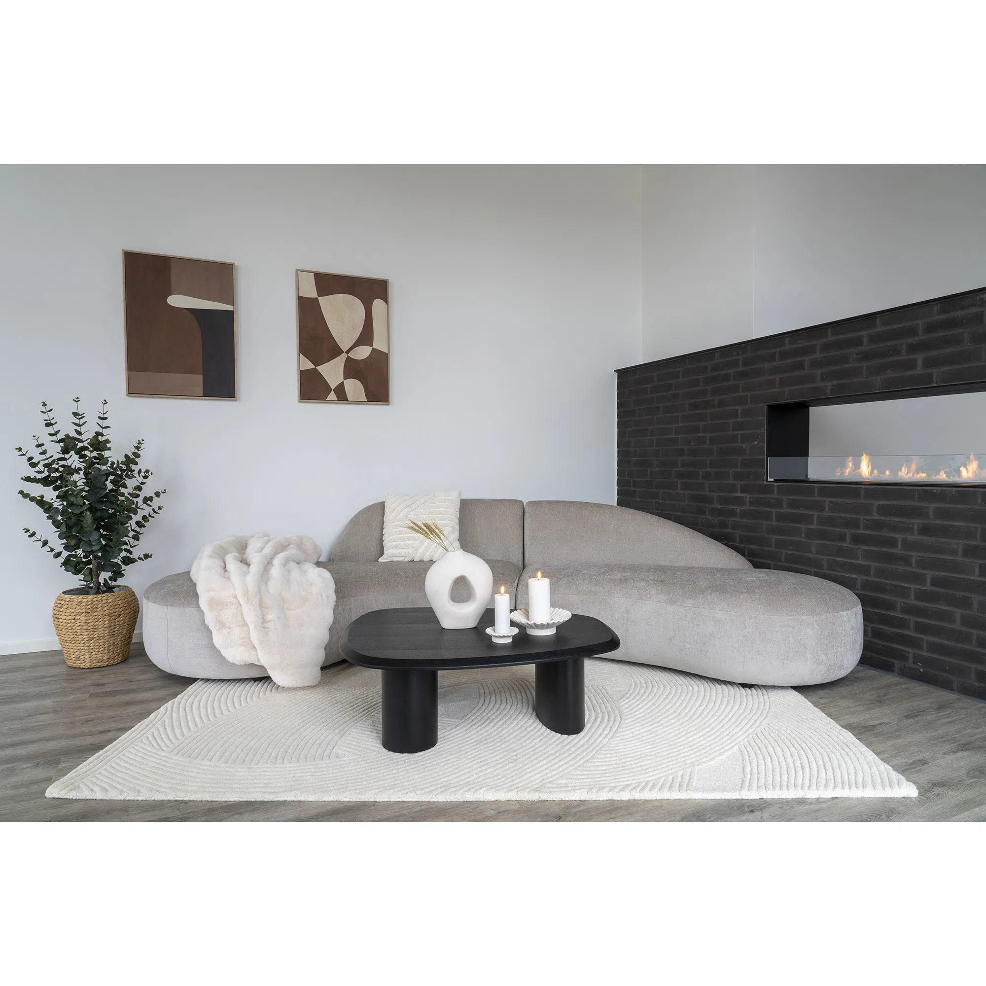 HOUSE NORDIC PUNE TÆPPE, produktbillede 5 af 8, Tæpper hos HomeNordic