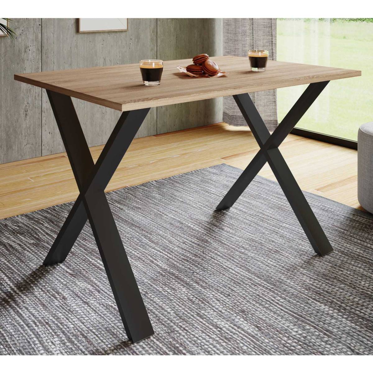 Xona X-feet spisebord, produktbillede 2 af 2, Spiseborde hos HomeNordic
