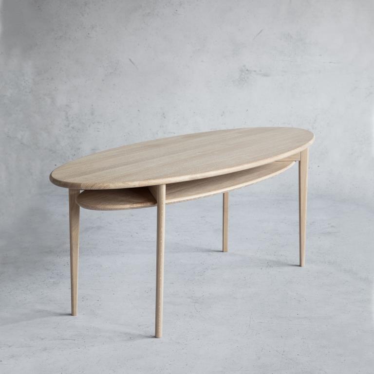 Veleta, Elipseformet sofabord i massiv eg og fem forskellige finish, produktbillede 8 af 24, Nordisk design hos HomeNordic